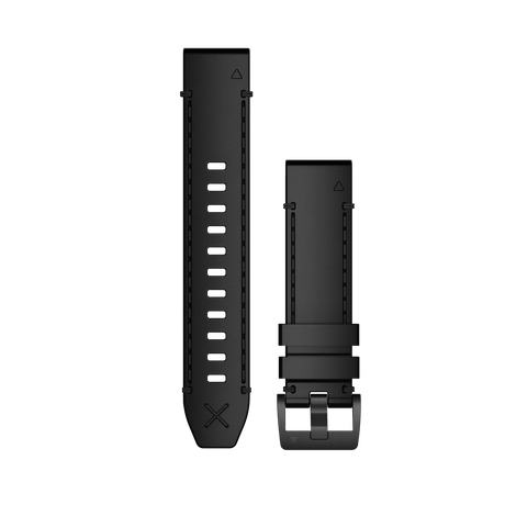 QuickFit® 22 urremme, Sort, sort hardware i rustfrit stål 1