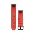 QuickFit® 22 urremme, Laser Red, sort hardware i rustfrit stål 1