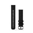 Quick Release remme (20 mm), Black Pepper vævet nylon, Slate hardware 1