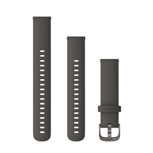 Quick Release remme (18 mm), Graphite, Slate hardware 1