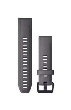 QuickFit® 20 urremme, Shale Grey silikone, Amethyst hardware 1