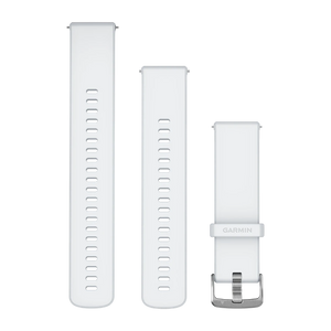 Quick Release-remme (22 mm), Whitestone, sølv hardware 2