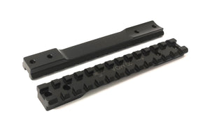 Picatinny-skena A-O Browning A-bolt I/II, Eurobolt (LA, B=98 L=160) - 20 MOA - Rusan