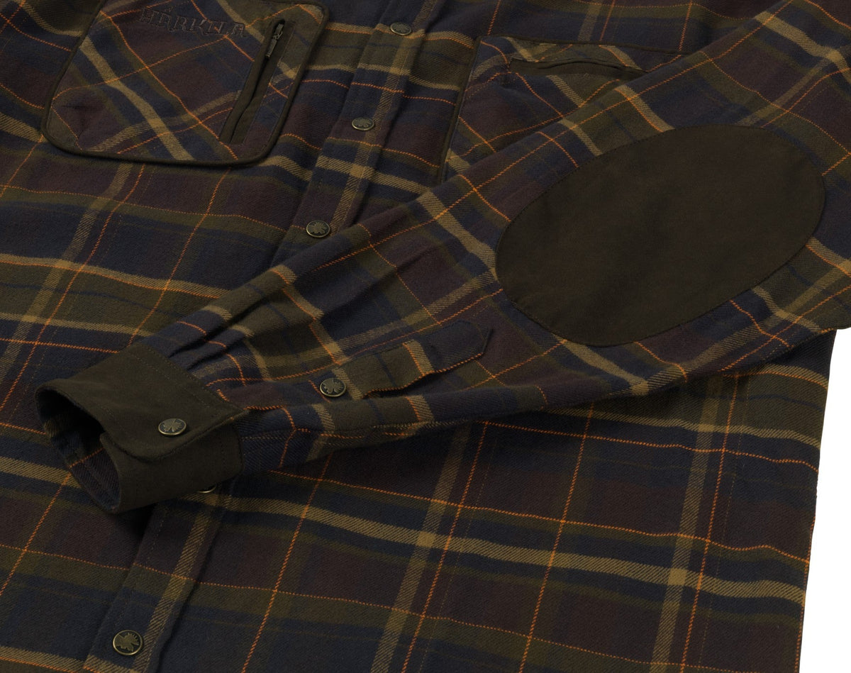 Pajala Skjorta - Mellow brown check - Härkila