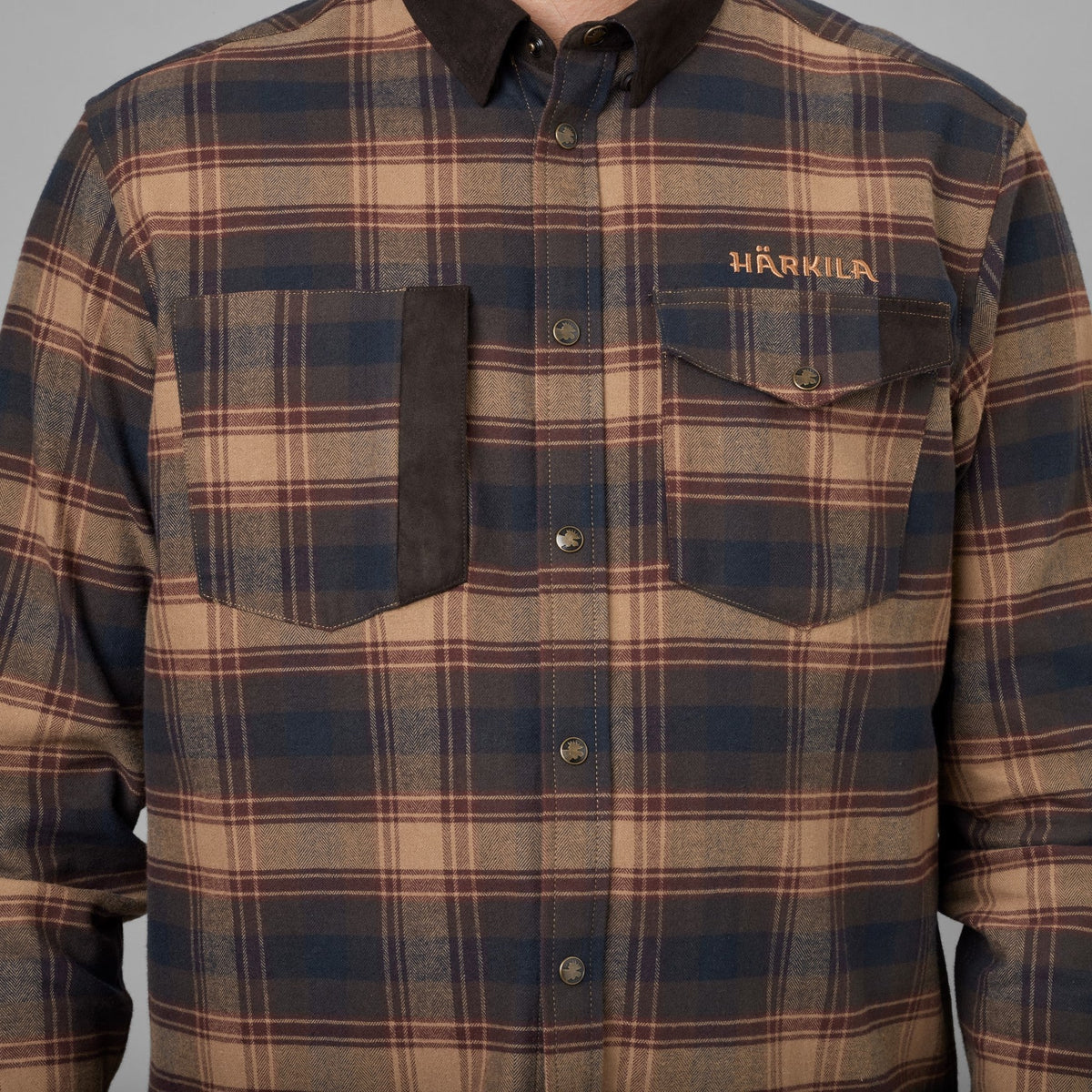 Aivak L/S Skjorta - Burgundy - Härkila