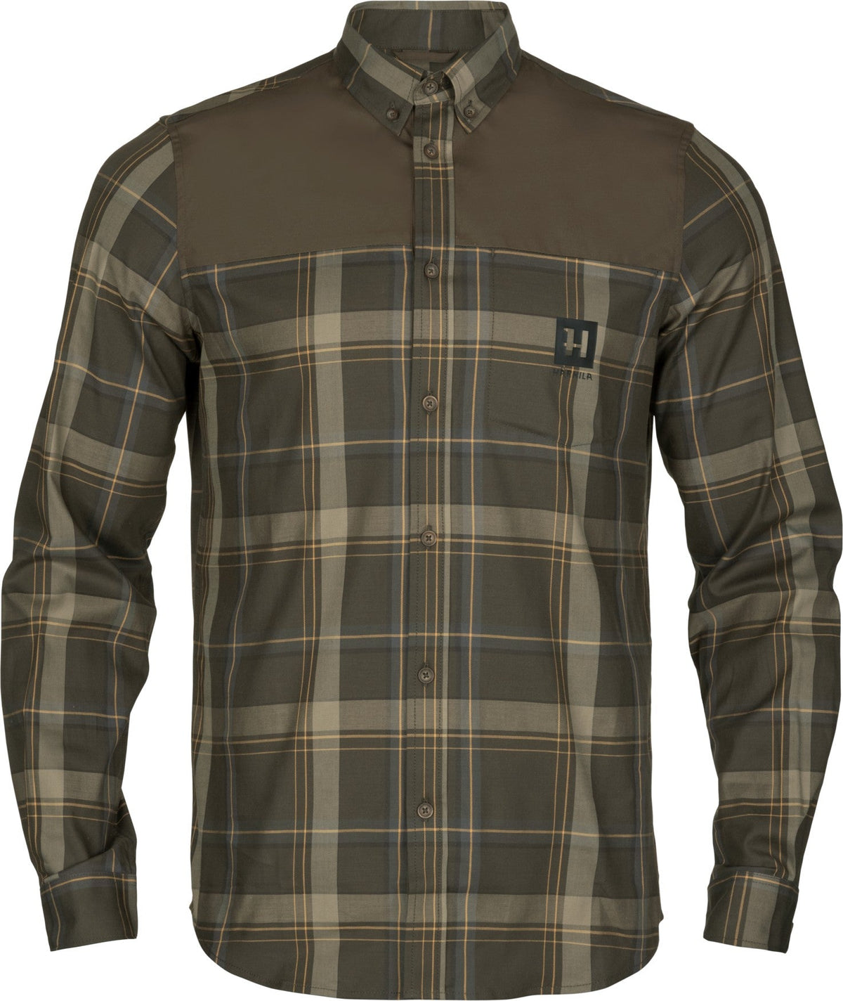 Anker L/S Skjorta - Willow green - Härkila