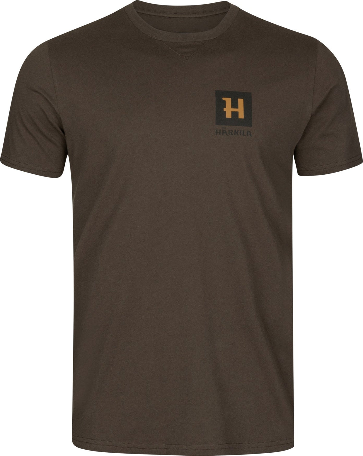 Gorm Kortärmad t-shirt Shadow brown - Härkila