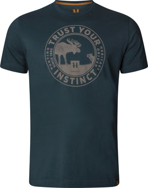 Moose T-shirt Dark navy - Härkila
