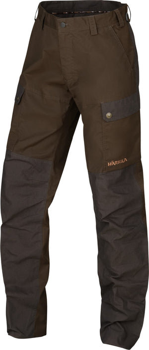 Asmund byxor Willow green/Shadow brown - Härkila