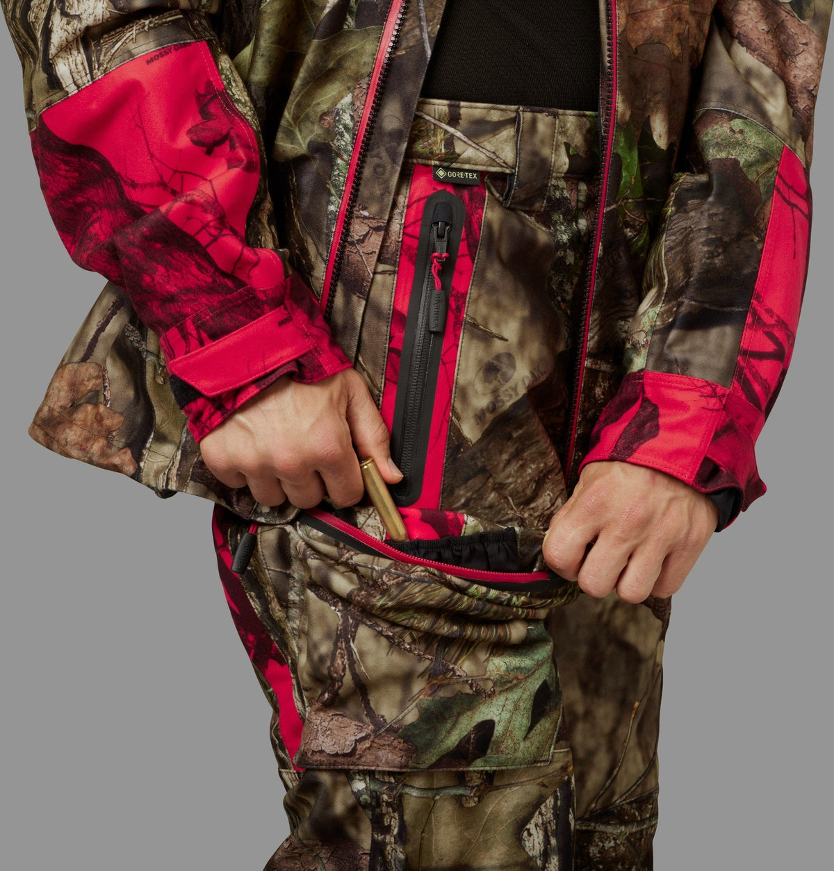 Moose Hunter 2.0 GTX byxor MossyOak®Break-Up Country®/MossyOak®Red - Härkila