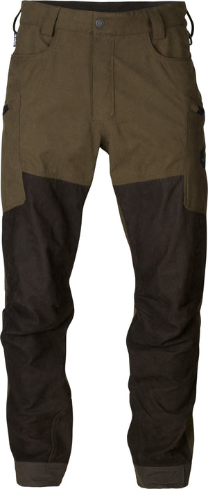 Driven Hunt HWS läder byxor Willow green/Shadow brown - Härkila