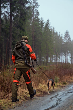 Pro Hunter Dog Keeper GTX byxor Willow green/Orange - Härkila