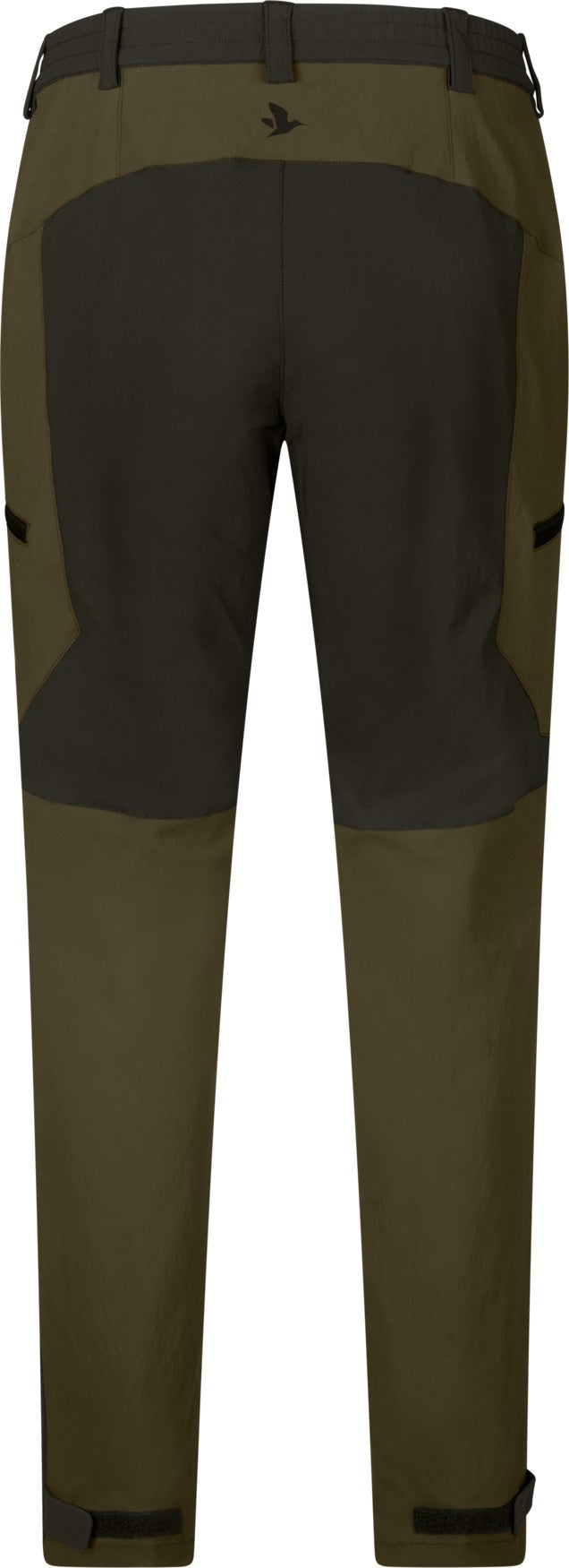 Larch stretch byxor för kvinnor Grizzly brown/Duffel green - Seeland
