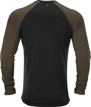 Heat L/S T-shirt Willow green/Svart - Härkila