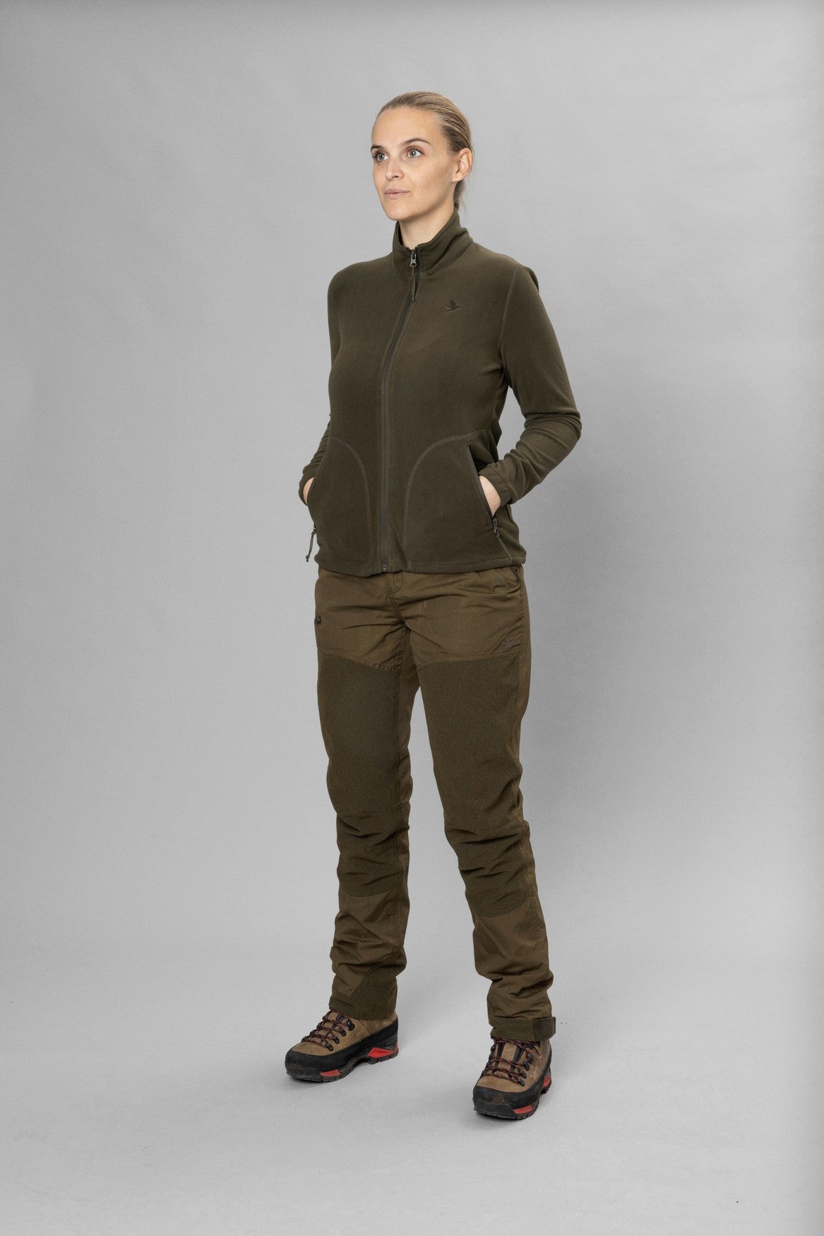 Dew Fleece Pine green - Seeland