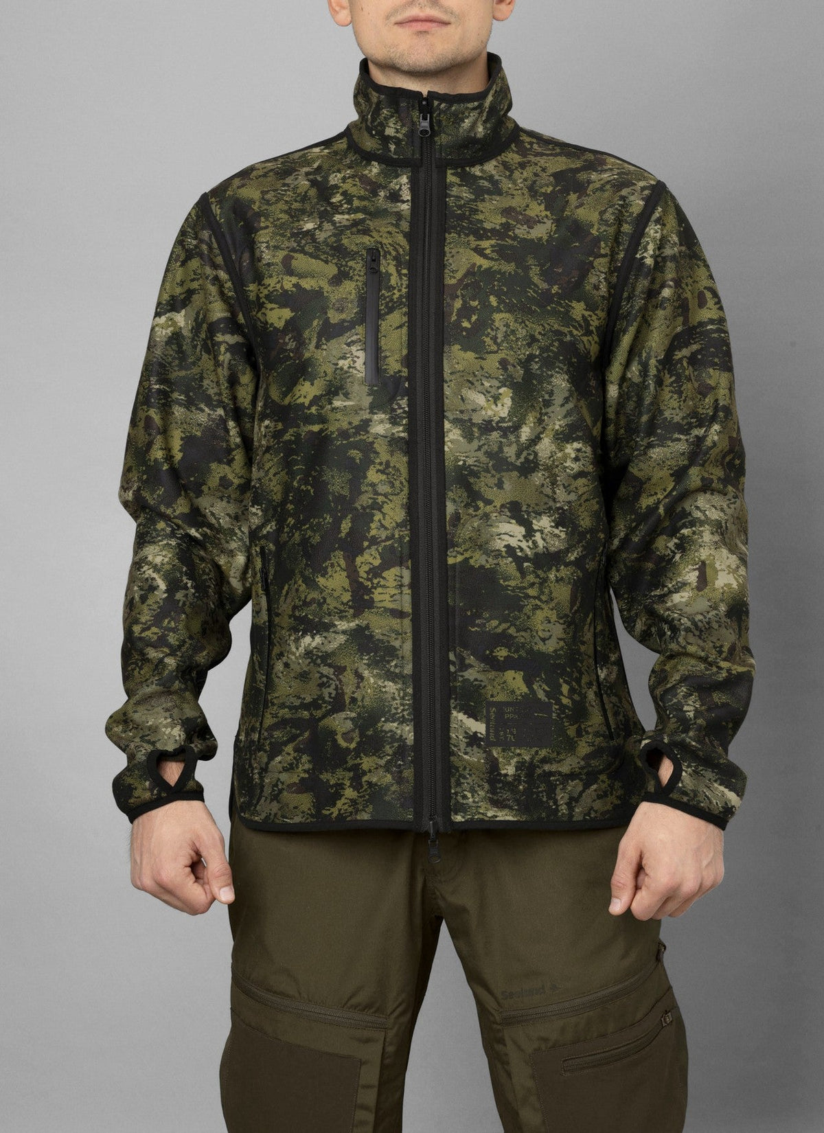 Rogue Vändbar Fleece Light Pine/Invis Green - Seeland