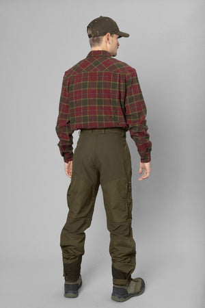 Glen Flanellskjorta Red forest check - Seeland