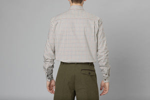 Oxford Skytteskjorta Grape Leaf/Terracotta Check - Seeland