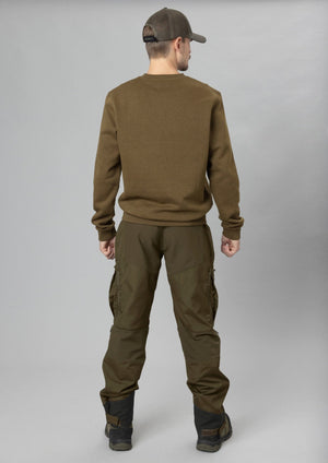 Pulse Sweatshirt Dark Olive Melange - Seeland