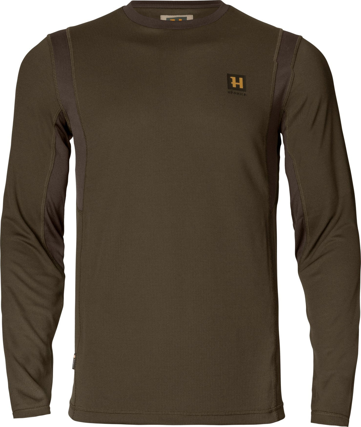 Forest Hunter långärmad T-shirt Hunting green/Shadow brown - Härkila
