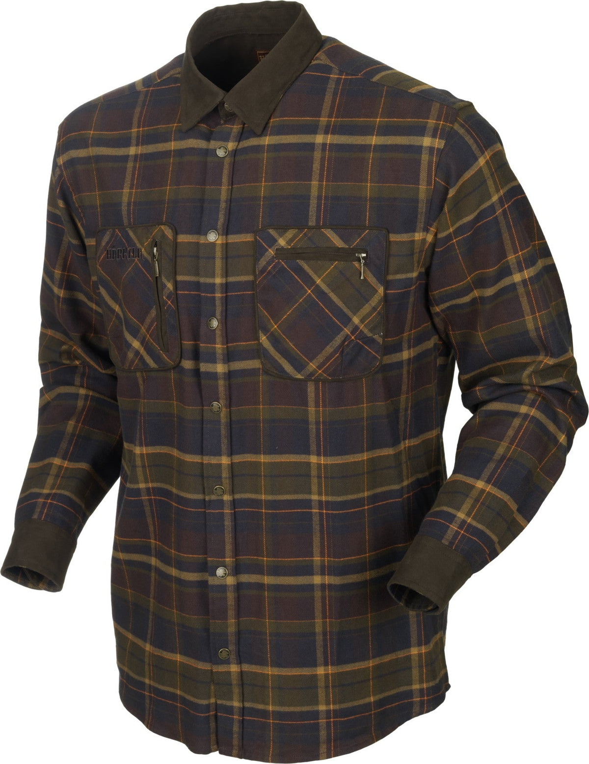 Pajala Skjorta - Mellow brown check - Härkila