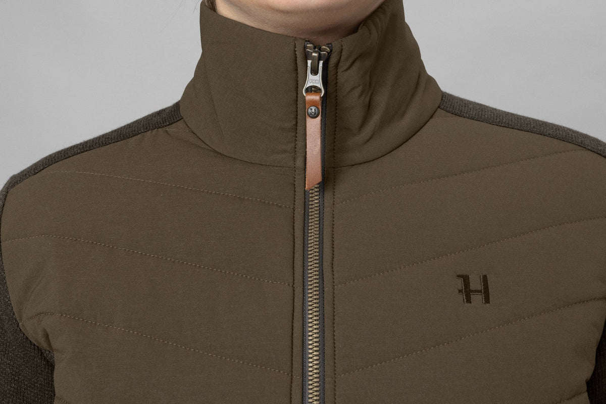Sandhem Pro Isolerad cardigan dam Willow green - Härkila
