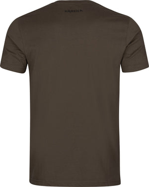 Gorm Kortärmad t-shirt Shadow brown - Härkila