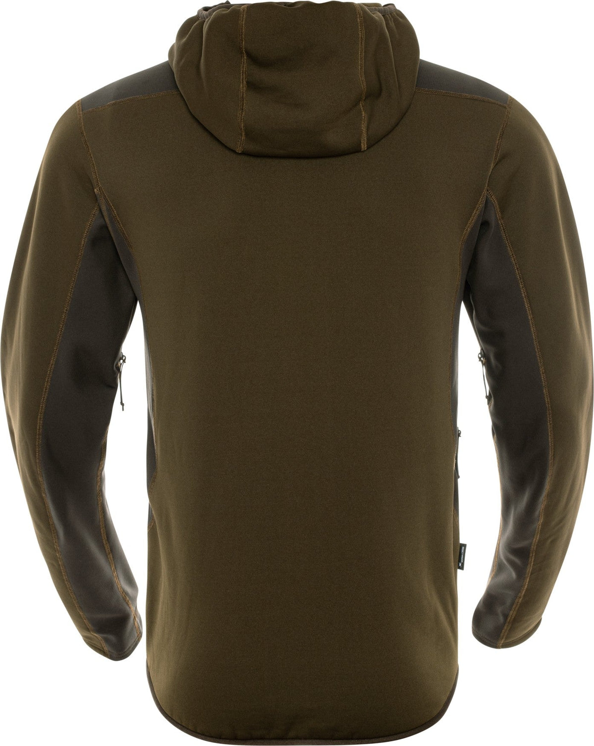 Deer Stalker fleece-hoodie Willow green/Shadow brown - Härkila
