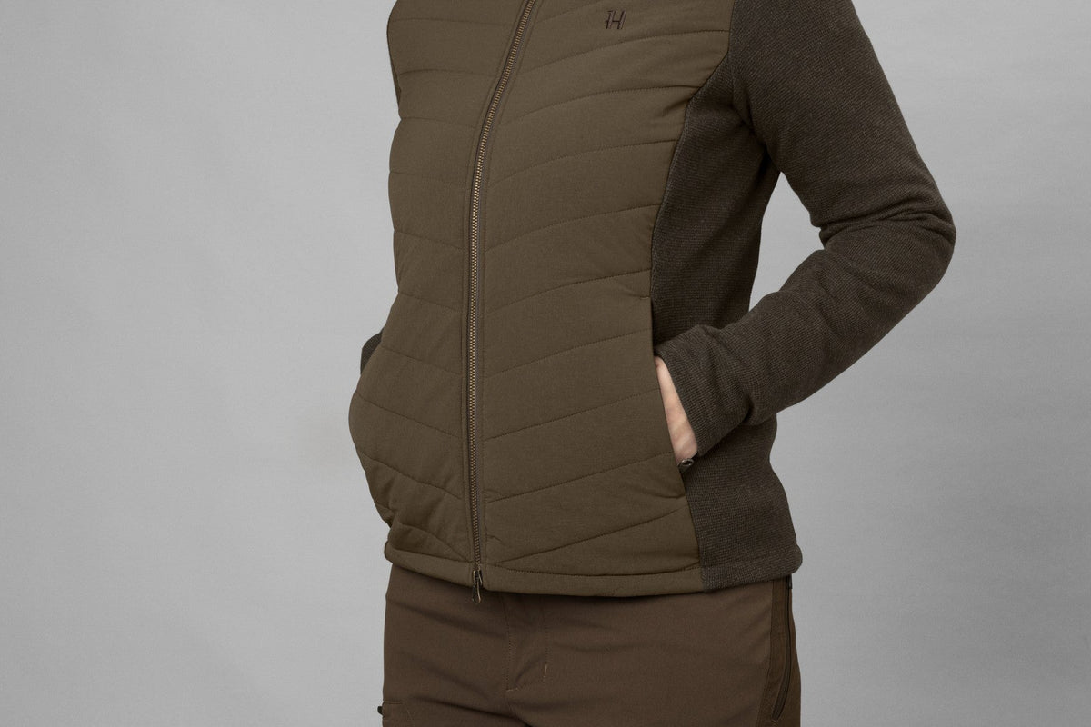 Sandhem Pro Isolerad cardigan dam Willow green - Härkila