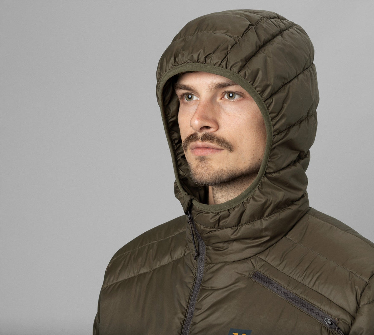 Logmar Insulated Packble huvjacka Willow green - Härkila