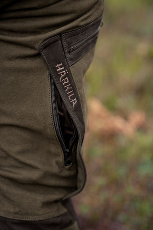 Pro Hunter läderbyxor Willow green - Härkila