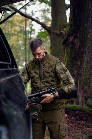 Driven Hunt Insulated väst Willow green - Härkila