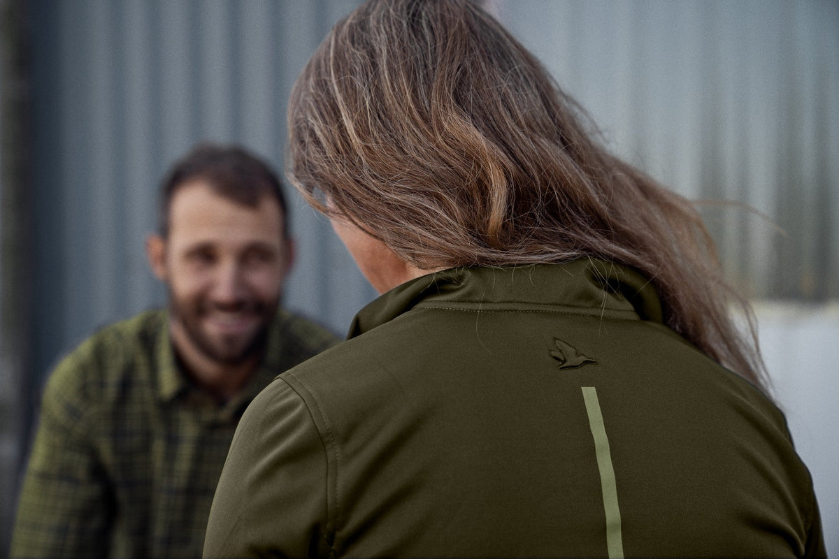 Emily fleece Dam Pine green - Seeland