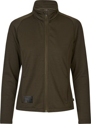 Tidal Tora Fleecejacka Pine green - Seeland