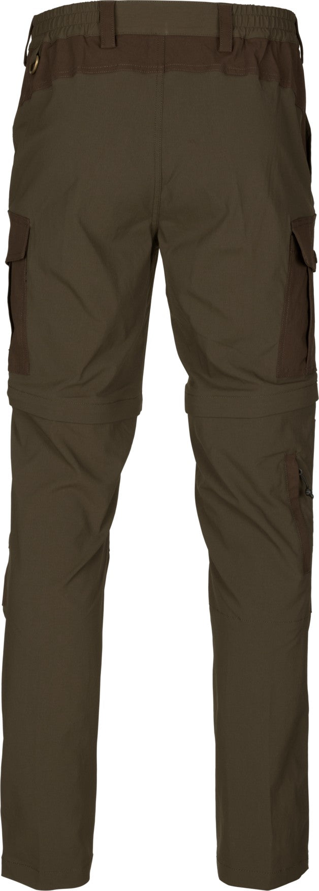 Birch Zip-off Byxor Pine Green/Demitasse Brown - Seeland