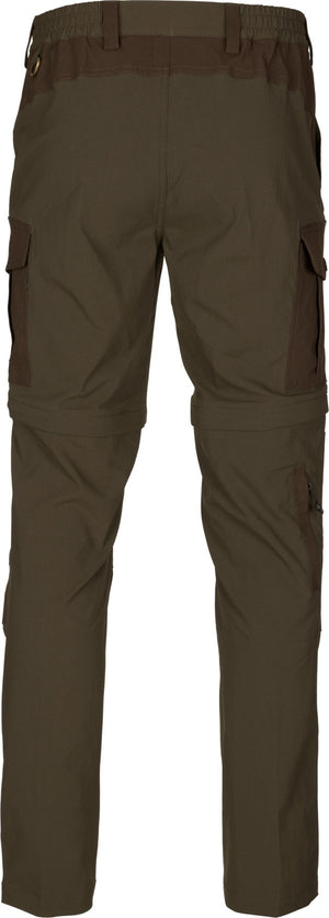 Birch Zip-off Byxor Pine Green/Demitasse Brown - Seeland