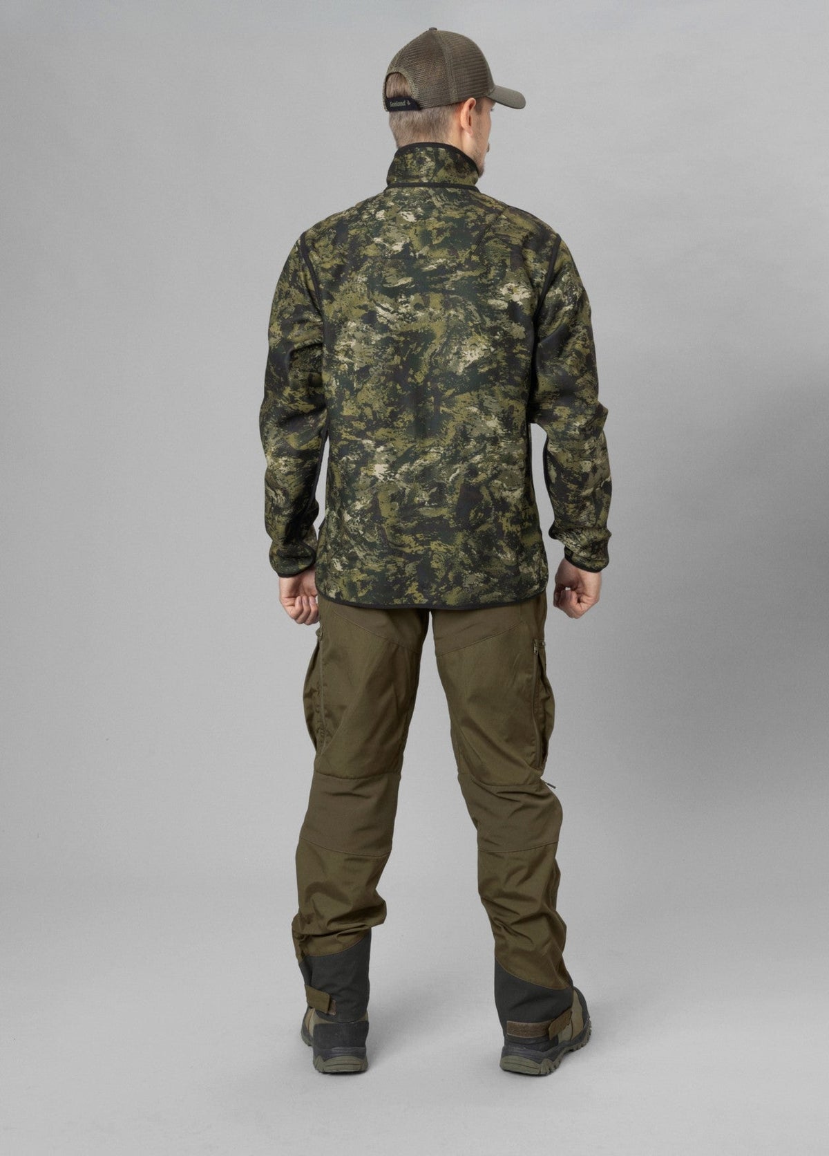 Rogue Vändbar Fleece Light Pine/Invis Green - Seeland