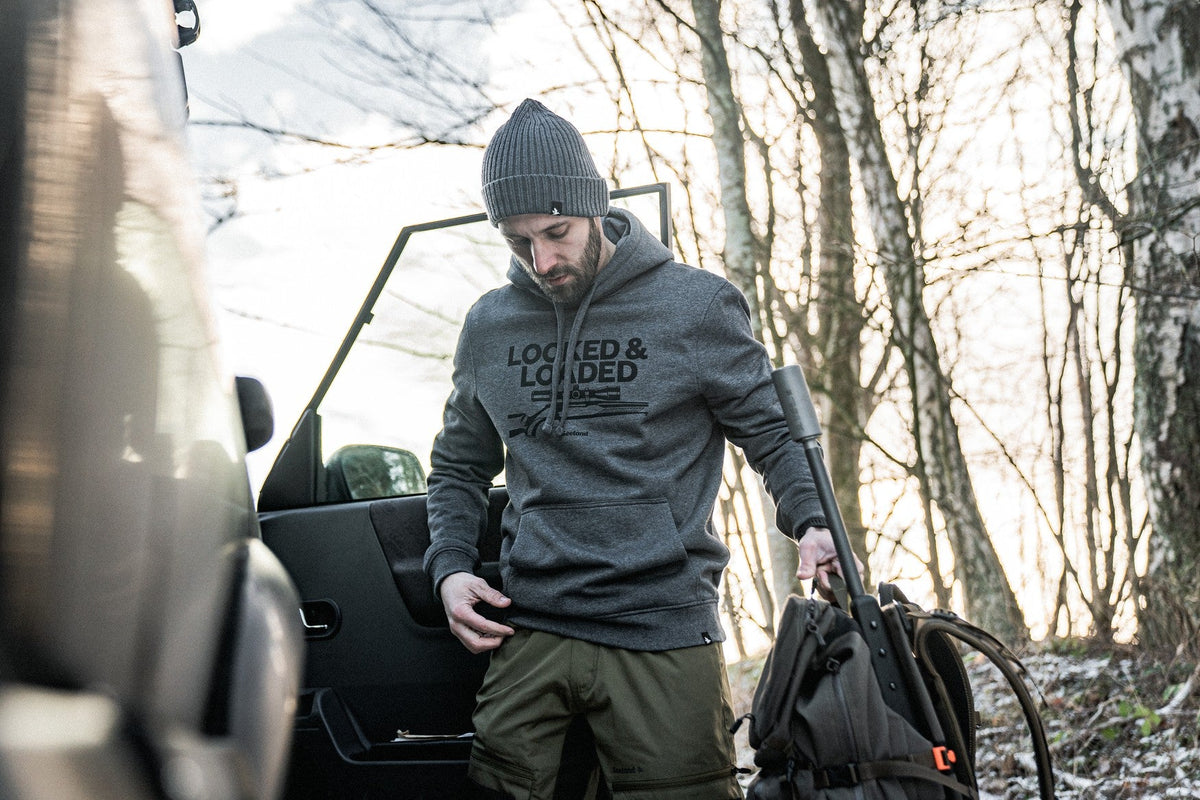 Loaded Huvtröja Grå Melange - Seeland