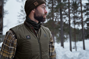 Clim8 basväst Willow green - Härkila