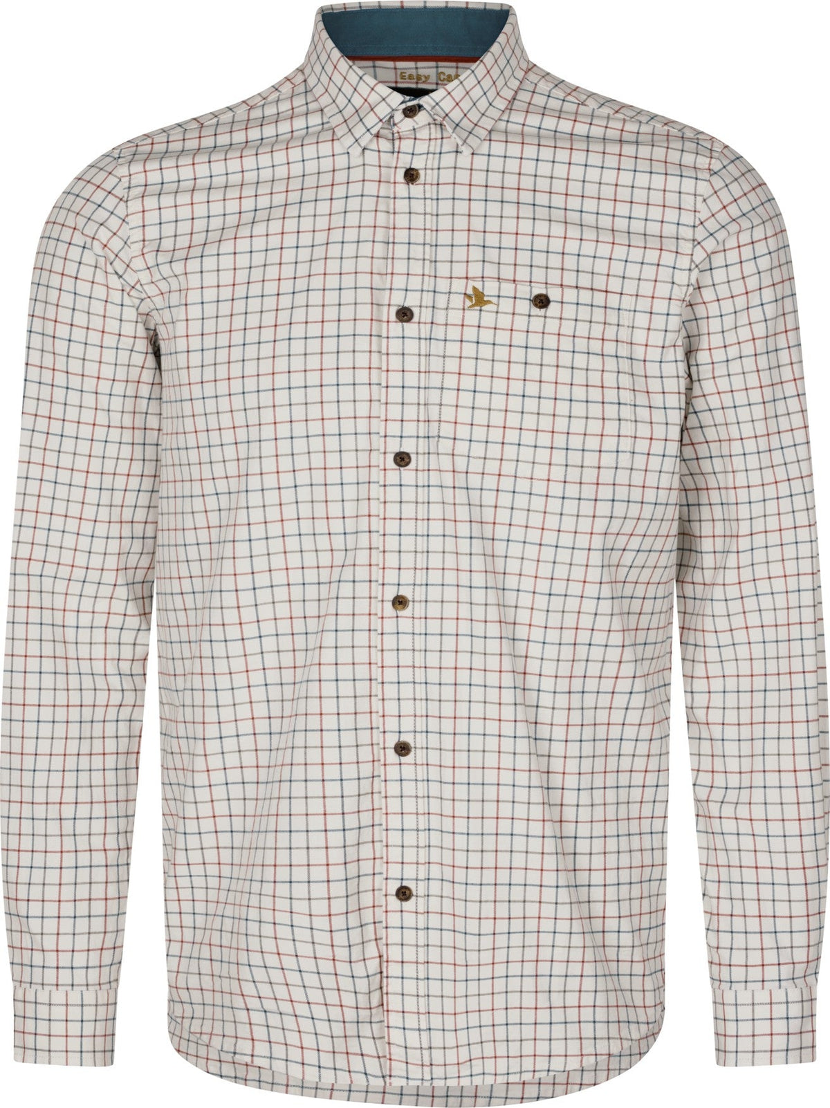 Oxford Skytteskjorta Grape Leaf/Terracotta Check - Seeland