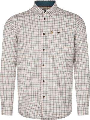 Oxford Skytteskjorta Grape Leaf/Terracotta Check - Seeland