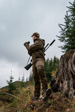 Forest Hunter GTX jacka Hunting green/Shadow brown - Härkila