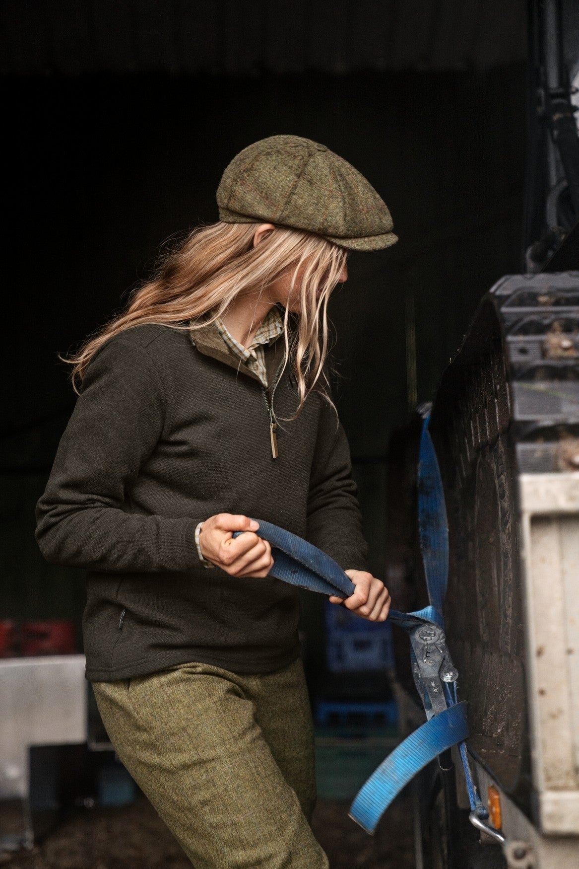 Svensk produkt titel: Sandhem Pro HSP Tröja Dam Willow green - Härkila