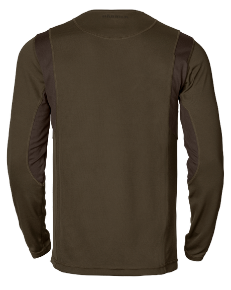 Forest Hunter långärmad T-shirt Hunting green/Shadow brown - Härkila