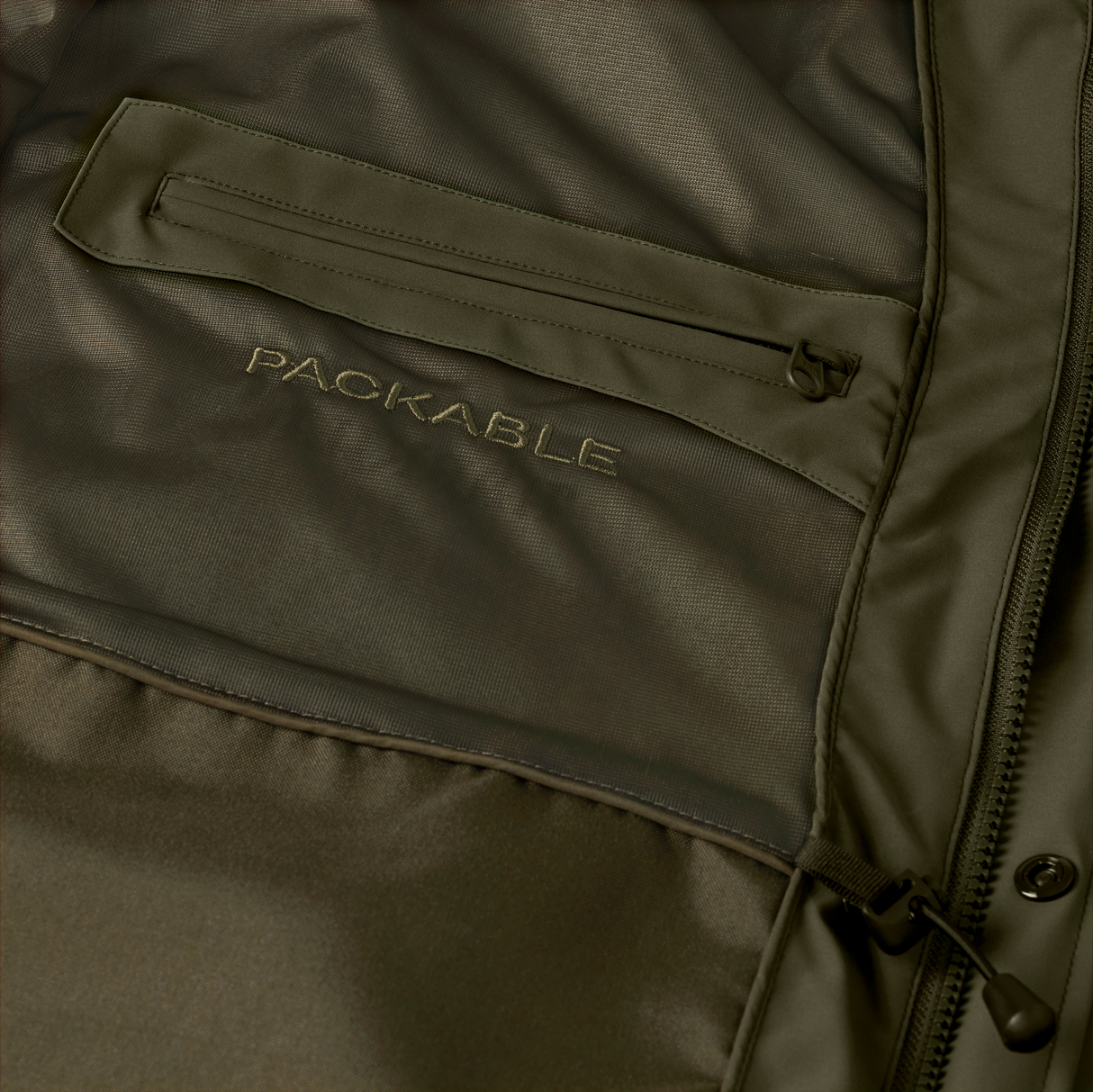 Orton Packable Lady jacka Willow green - Härkila