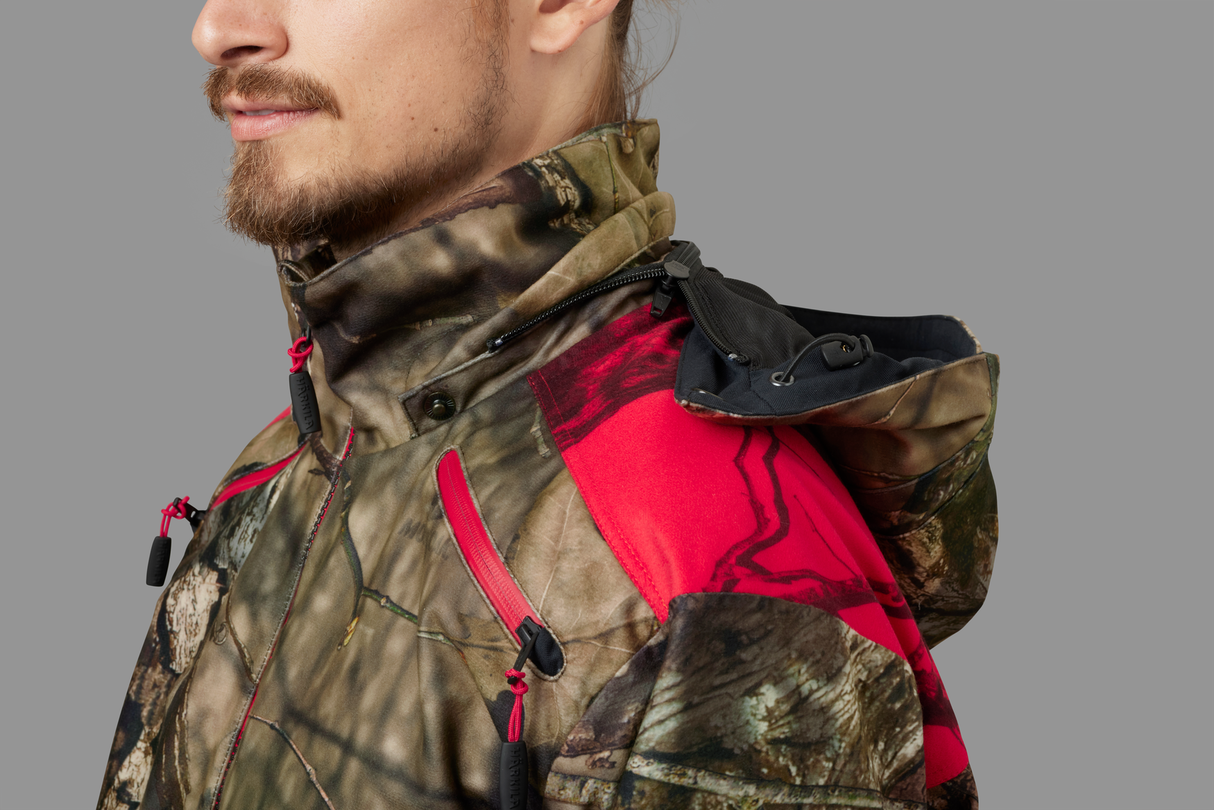 Moose Hunter 2.0 GTX jacka MossyOak®Break-Up Country®/MossyOak®Red - Härkila