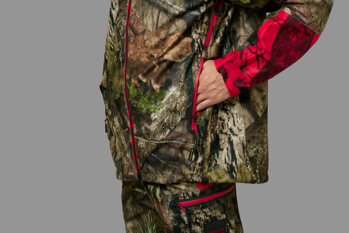 Moose Hunter 2.0 GTX jacka MossyOak®Break-Up Country®/MossyOak®Red - Härkila