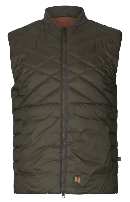 Logmar isolerad packbar väst Willow green - Härkila