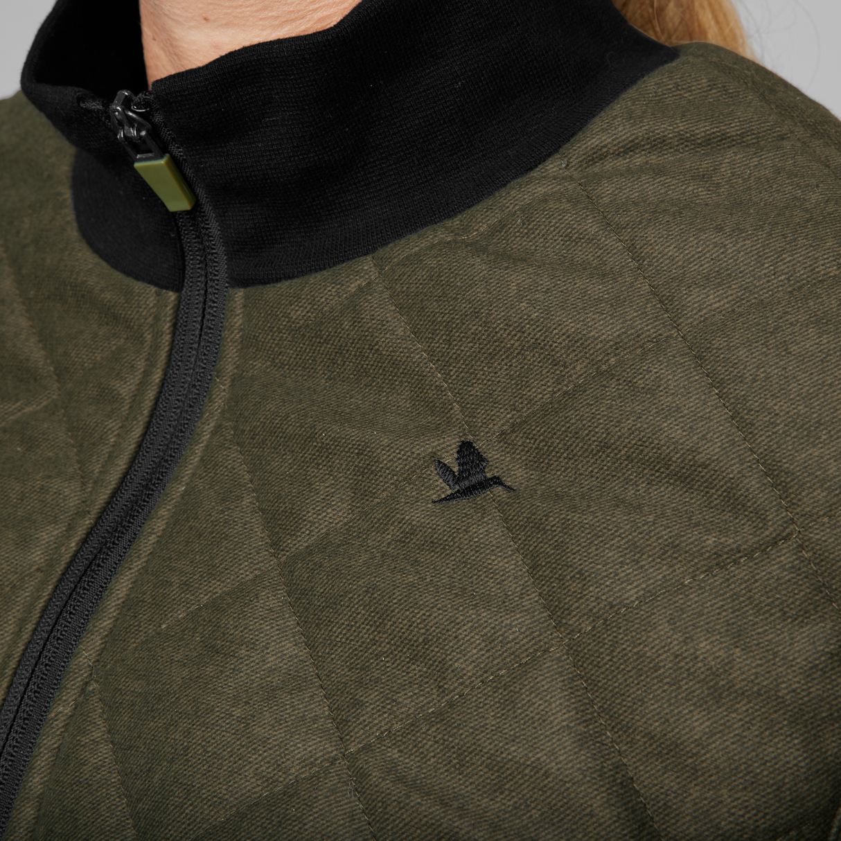 Maya Lady overall Pine green melange - Seeland