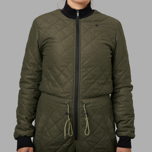 Maya Lady overall Pine green melange - Seeland